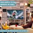 thumbnail image 2 of Antena de TV Digital HDTV con Amplificador de Señal Inteligente para Canales 1080P 4K DTMB ATSC DVB-, 2 of 7