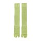 thumbnail image 2 of Calcetines de sandalia Tabi largos y finos de malla con dos dedos para mujer, accesorio ligero , Verde, 2 of 8