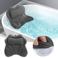 thumbnail image 3 of Almohada de Baño con Ventosa Soporte Suave para Cabeza y Espalda Almohada para Bañera Cojín para Bañera Accesorios de Baño, 3 of 7