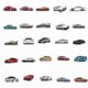 thumbnail image 2 of Sports Car Racing Sticker Bag for Kids, 100 Pieces, Bedroom, Table, Laptop, Skateboard, Water Bottle, 2 of 5