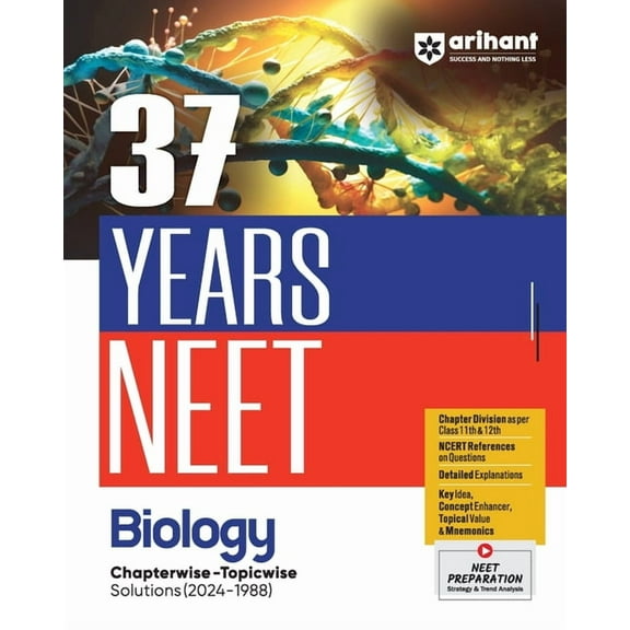 37 Years Neet- Biology, (Paperback)