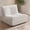 White, variant on WHGBJA Oversize Bean Bag Chair for Adults, Comfy Chair High-Density Sponges Filling Loveseat Bean Bag Sofa for Teens, White