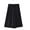 Black, variant on Tyiszil Culottes Women's Casual Pants Elastic Cropped Solid High Waist Capris Womens Trousers
