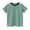 White, variant on Dursoulink Short Sleeve Round-Neck Blouse for Girls, Striped Cotton Blend Top, Lightweight Breathable Fabric, Casual Summer Wear, Soft Comfort Fit, for Ages 2 to 12