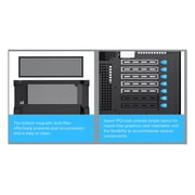 GAMEMAX Infinity Plus Black USB3.0 / Type C ATX Mid-Tower Gaming Computer Case w/3 x Tempered Glass Side Panel (Fans Not Included)