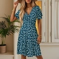 thumbnail image 3 of SAATLERI Summer Dresses for Women 2025 Wedding Guest Flowy A-Line Midi Sundress Casual Beach Dress Plus Size Vacation Dress, 3 of 4