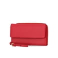 thumbnail image 4 of Time and Tru Women's Ainsley Bulk Clutch, Solid Red, 4 of 4
