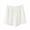 White, variant on Women's Lounge Shorts Cute Short Pants with Pocket Elastic Waist Loose Sleepwear Shorts Pajamas