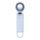 thumbnail image 2 of Ventilador, Ventilador de enfriamiento Ventilador silencioso Aire acondicionado USB Ventilador de soplado vertical 100 velocidades Mini ventilador de escritorio Recargable Sin escobillas Plegable Fáci, 2 of 6