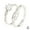 Couple, variant on Clearance Now! Couple Rings Crystal Couple Wedding Adjustable Rings Jewelry New N8 L6J0