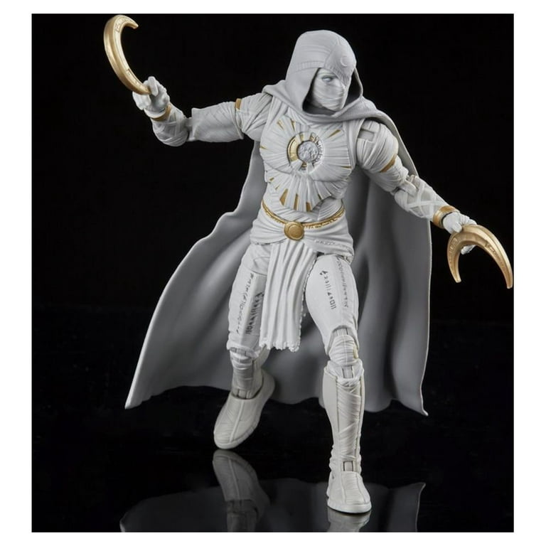  Marvel Legends Series Disney Plus Moon Knight MCU Series Action  Figure 6-inch Collectible Toy, Includes 4 Accessories : Toys & Games