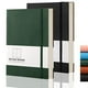 thumbnail image 1 of Cuaderno Puntos 2 Pack - A5, Tapa Blanda, 320 Páginas, Papel 120gsm, Cuero (Negro Verde), 1 of 3