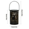 thumbnail image 3 of Scene Solar Light Hollow Out Deer Animal Pattern Suitable For Garden Patio Balcony Path Solar Light, 3 of 8