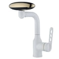 thumbnail image 1 of Home Washbasin Waterfall 4 Mode Faucet 360 Rotation Hot Cold Water Sink Mixer Wash Modern Minimalist Bathroom, 1 of 5
