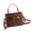 brown, variant on All-Matching Crossbody Bag for Women Makeup Bag Retro Shoulder Bag Stylish Handbag Fashion Bucket Bag Everyday Bag