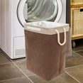 thumbnail image 6 of AURARMLET Large Capacity Clothes Hamper with Coffee Cloth Cover, Laundry Basket for Home Organization, 6 of 8