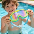 thumbnail image 1 of BotaniNest Water Guard Kids Swim Goggles With Nose And Ear Plugs For Eye Comfort Fit For Pool Play And Training, 1 of 4