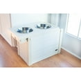 thumbnail image 3 of New Age Pet® ECOFLEX® Piedmont Elevated Dog Feeder, Two 32 ounce Bowl Design and Storage, 3 of 12