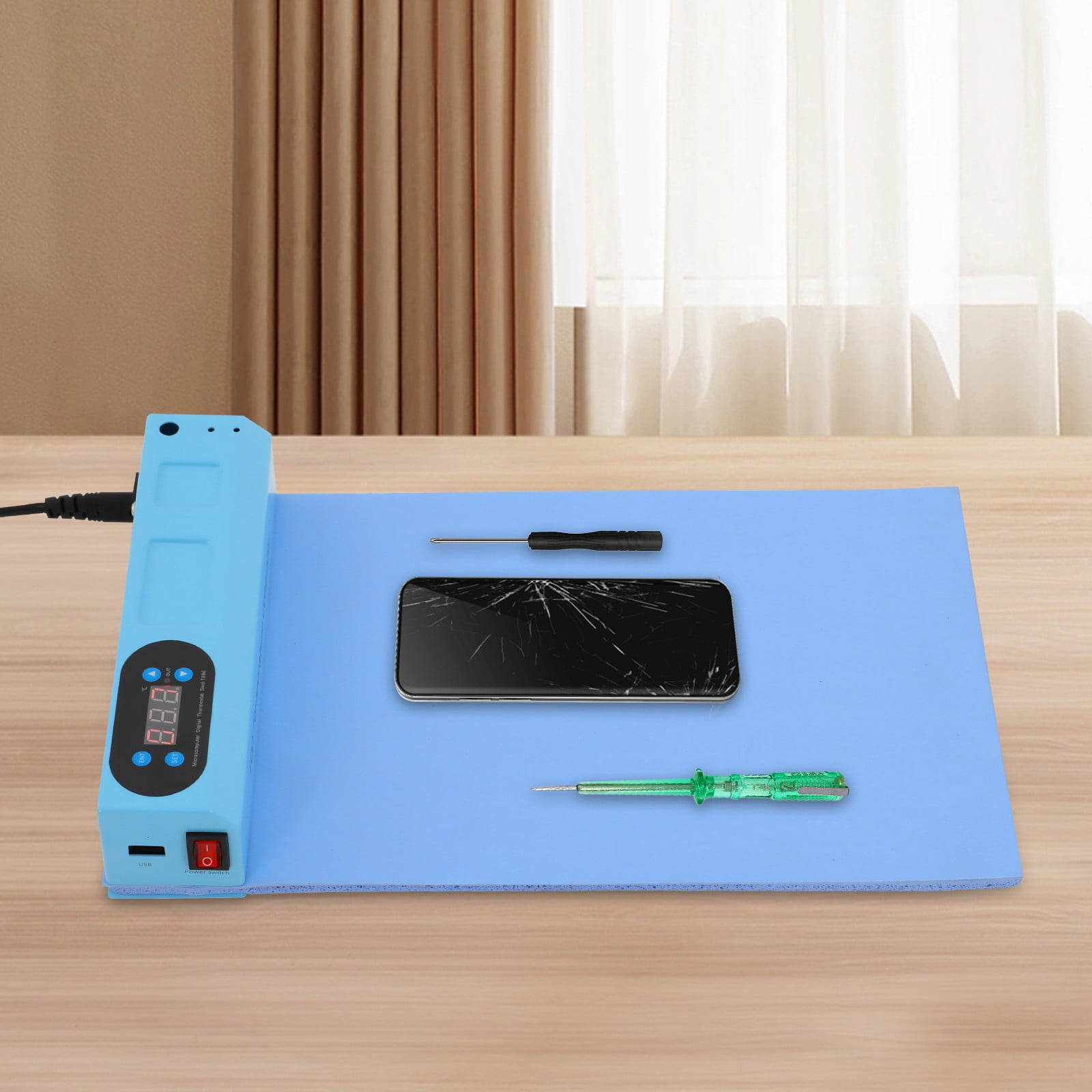 350W CPB Heating Pad Mobile Phone iPad LCD Screen Separator Plate Repair Tool Rapid Heating Constant Temperature High Efficiency