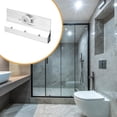 thumbnail image 6 of Bracket Roller Assembly Frameless Shower Door Top Bracket Roller Component Chrome Plated Aluminum for Glass Panels, 6 of 9