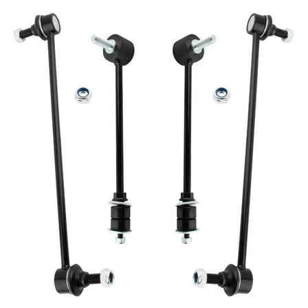 BOXI 4pcs Front and Rear Sway Bar End Links Fit for Chrysler 300M 1999-2004/Concorde 1998-2004/Intrepid 1998-2004/LHS 1999-2001 / for Dodge Intrepid 1998-2004 | K7342 K7433