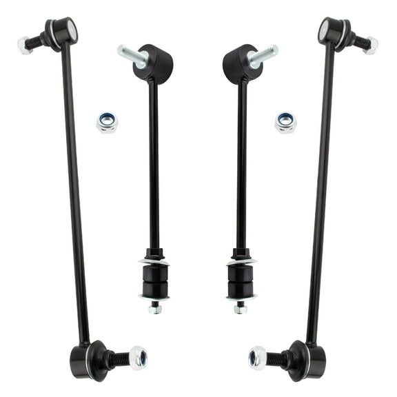BOXI 4pcs Front and Rear Sway Bar End Links Fit for Chrysler 300M 1999-2004/Concorde 1998-2004/Intrepid 1998-2004/LHS 1999-2001 / for Dodge Intrepid 1998-2004 | K7342 K7433