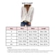thumbnail image 4 of Tops Con Cuello En V, Cómoda Blusa Informal De Manga Larga Con Volantes Para Mujer, Estampado De Lunares Encantador Para La Oficina Para Ir De Compras ANGGREK  Otros, 4 of 6