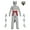 White, variant on Zoo Jitsu Fighters Taj the White Tiger Action Figure