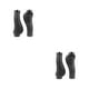 thumbnail image 4 of Puños de manillar Advancent Accesorio Negro, 4 of 6