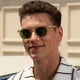 thumbnail image 2 of Gafas de sol CARFIA Retro Acetate Polarized para hombre UV400, 2 of 9