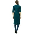 thumbnail image 1 of Phagun Kurti Tunique en Coton Col Mandarin Ethnique Décontracté, 1 of 1