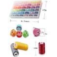 thumbnail image 5 of SEELOK 72Pcs Bobbins Sewing Thread Kits,400 Yards Per Thread Spools with Box for Hand & Machine Sewing, 5 of 5