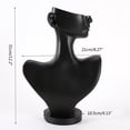 thumbnail image 5 of Mannequin Jewelry Display Stand Bust Earring Holder Necklace Earring Pendant Display Stand Photography, 5 of 11