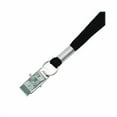 thumbnail image 2 of Metal Flat Clip Lanyard, 36" Long, Black, 100/Pack | Bundle of 5, 2 of 4