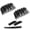 Black20pcs, variant on 10pcs Foldable Combs in Bulk Individually Wrapped, Travel Pocket Hair Comb, Folding Hair Brush Double Headed, Brush Comb Styling Tool for Men Women Combs, Black (One Size)