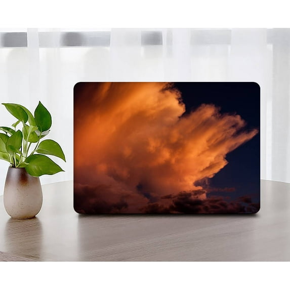 KSK KAISHEK Compatible with MacBook Air 13.6 Inch m2 Case 2022.0 Rel. Model A2681 m2, Plastic Hard Case Shell Cover + Black Keyboard Cover, Sky Series 1085