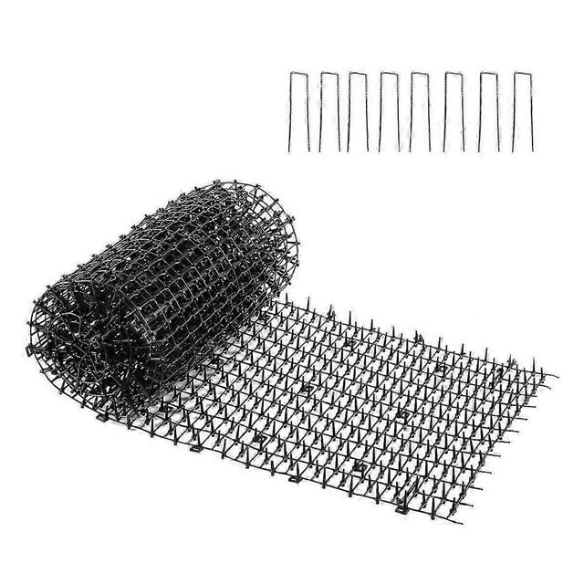Spike Cat Prickle Mat for Indoor & Outdoor Use - Garden Protective Mat to Deter Cats from Digging & Clawing