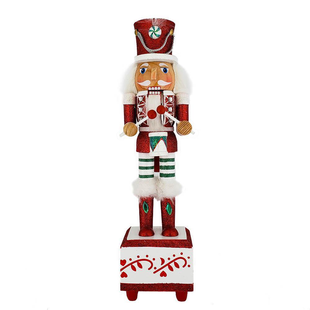Candy Cane Nutcracker Suite March Music Red and Green 12 inch Walmart