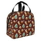 thumbnail image 2 of Easygdp Christmas Gingerbread Bolsa Térmica Premium - Tela Oxford Impermeable, Gran Capacidad, Bolsillo Frontal, Unisex para Trabajo, Escuela, Actividades al Aire Libre y Picnics, 2 of 8