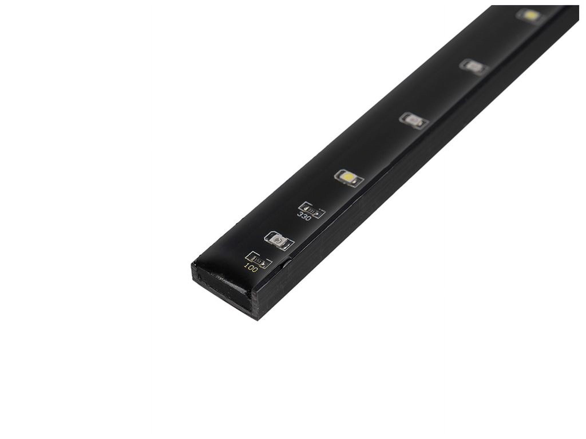 Rampage by RealTruck 49" LED Tailgate Light Bar | Superbrite LED 5 Function, Brake, Left/Right Turn Signals, Flasher/Running Lights, Black | 960135 | Universal Fit & Mounting