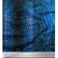 thumbnail image 2 of Soimoi Poly Georgette Fabric Snake Panel Printed Fabric 1 Yard 42 Inch Wide, 2 of 3