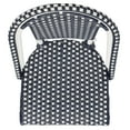 thumbnail image 6 of SAFAVIEH California Outdoor Patio Side Chair, Navy/White/White, Set of 2, 6 of 12