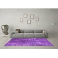 thumbnail image 3 of Ahgly Company Indoor Rectangle Oriental Purple Industrial Area Rugs, 8' x 12', 3 of 4