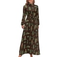 thumbnail image 2 of Vestido largo Bigfoot Forest vestidos de mujer para mujer 2024 Vestido largo de verano para mujer, 2 of 5