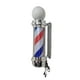 thumbnail image 1 of Lámpara LED giratoria para barbería, de barbero para exteriores, poste de barbero, luz iluminada giratoria, señal de tienda de peluquería, estilo B Sunnimix Luz de poste de peluquero, 1 of 8