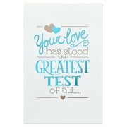 American Greetings Funny Greatest Test Anniversary Card with Foil