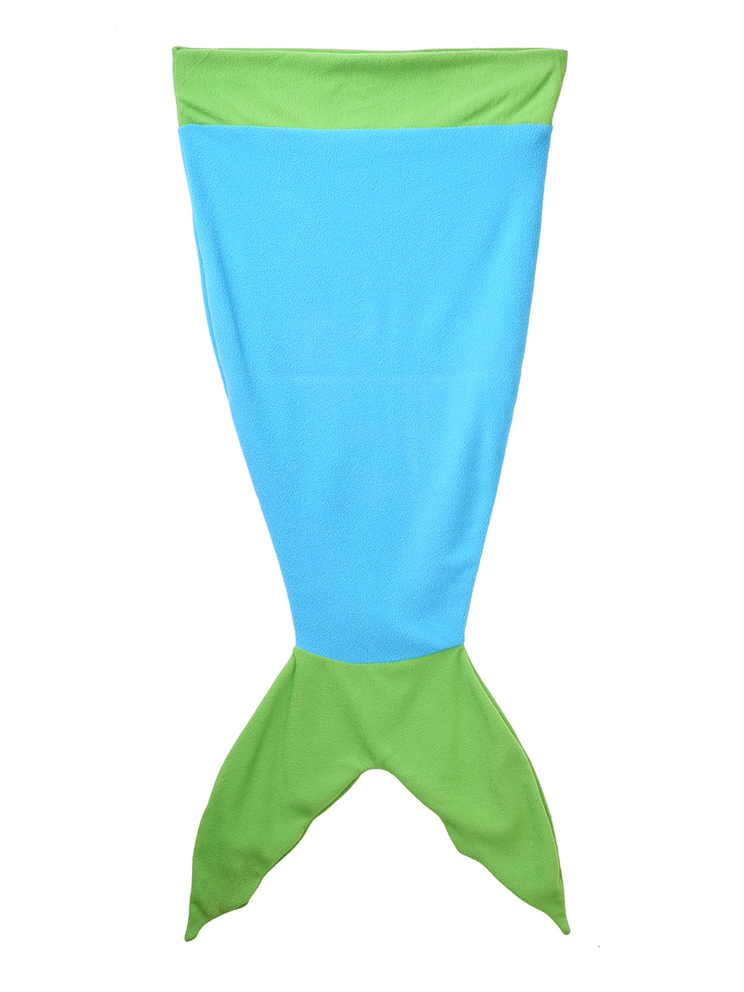 Soft Fleece Mermaid Tail Blanket Age416 Bed Wrap Fin Kids Cocoon Costome