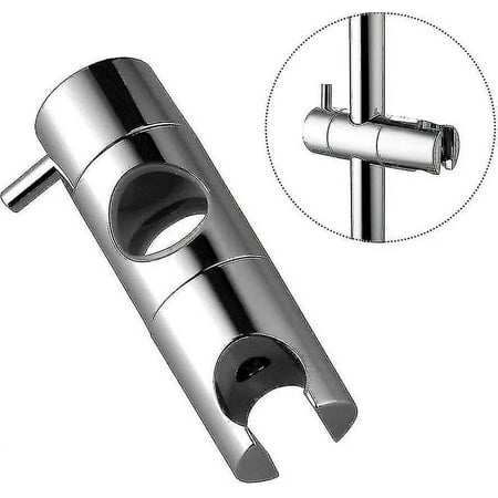 

Shower Head Bracket Shower Head Holders Replacement Shower Riser Rail (size:19mm) 19MM