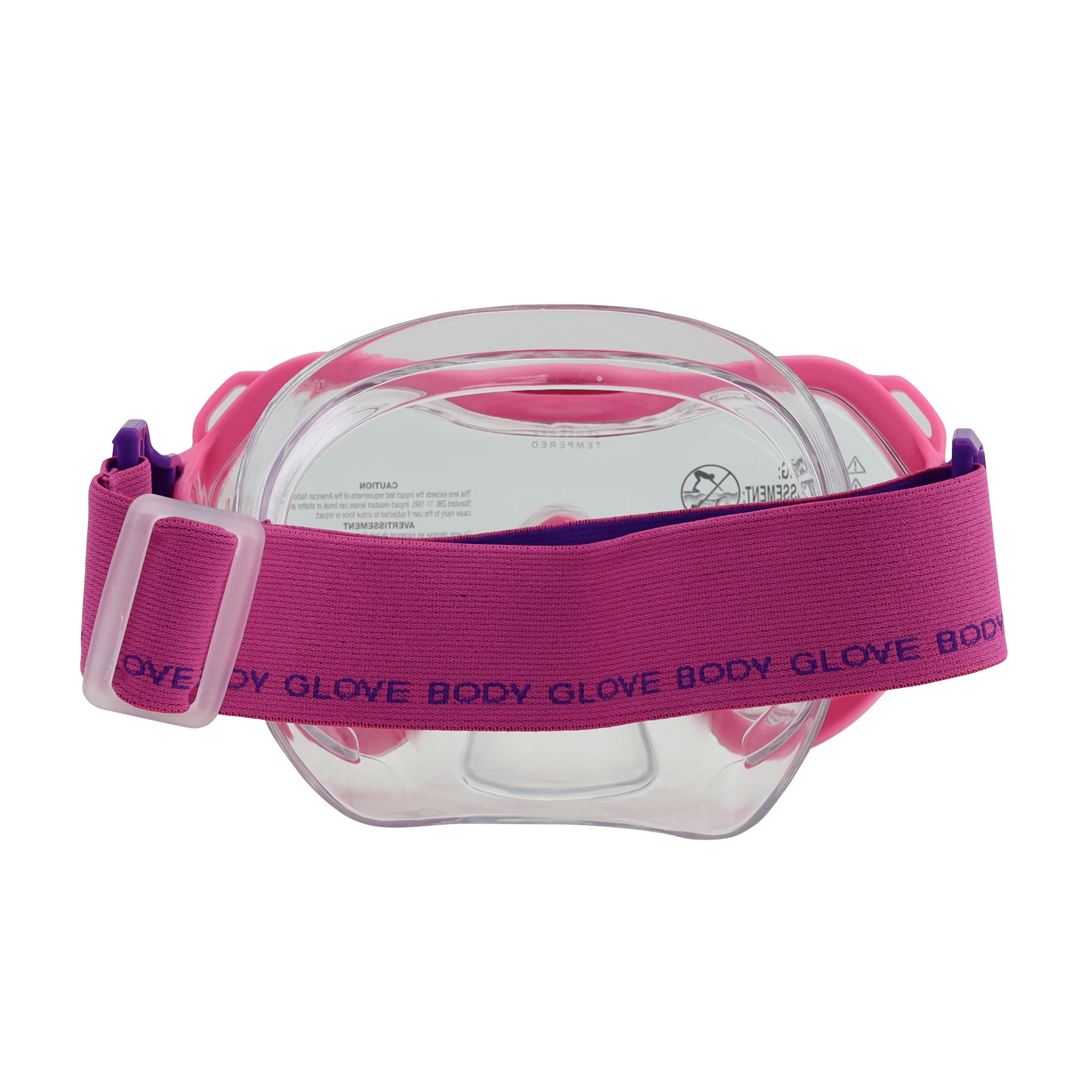 Body Glove Junior Grape Swimming Diving Snorkeling Mask, Pink
