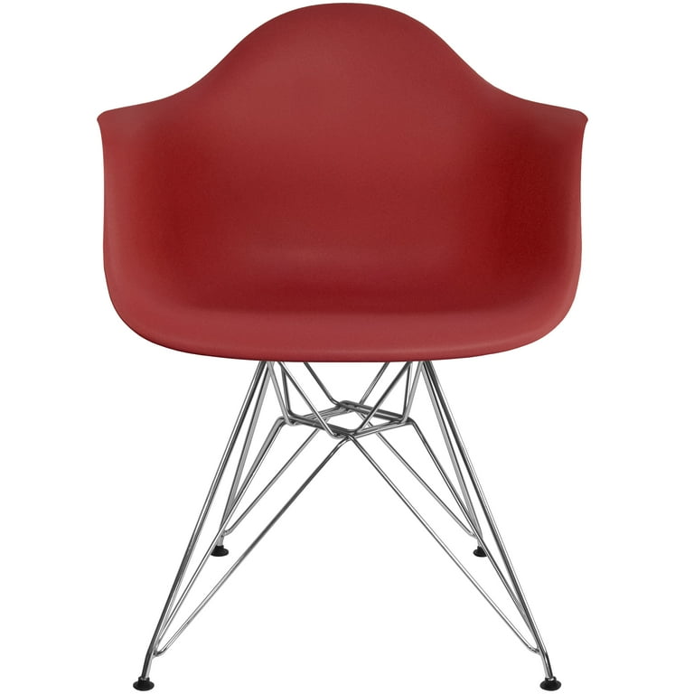 Plastic chairs with steel legs price sale